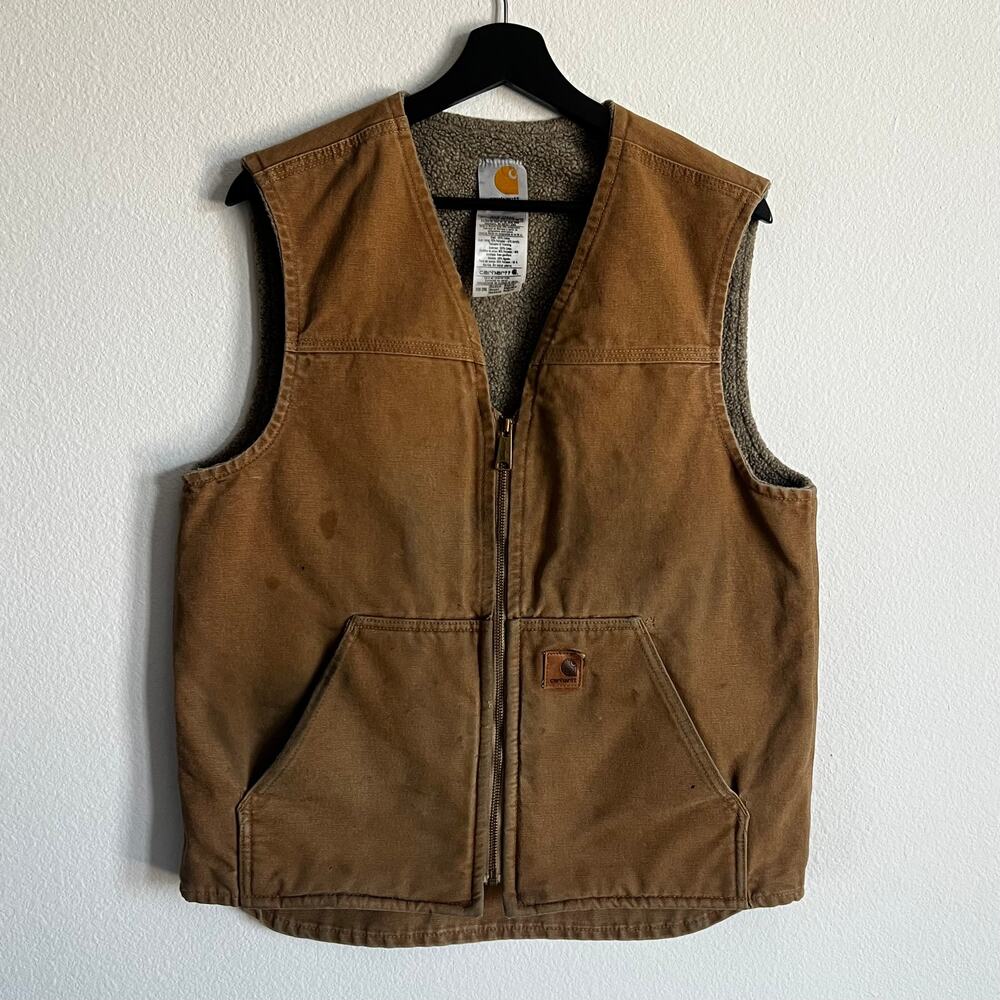 Carhartt V26 CML brown work wear vest